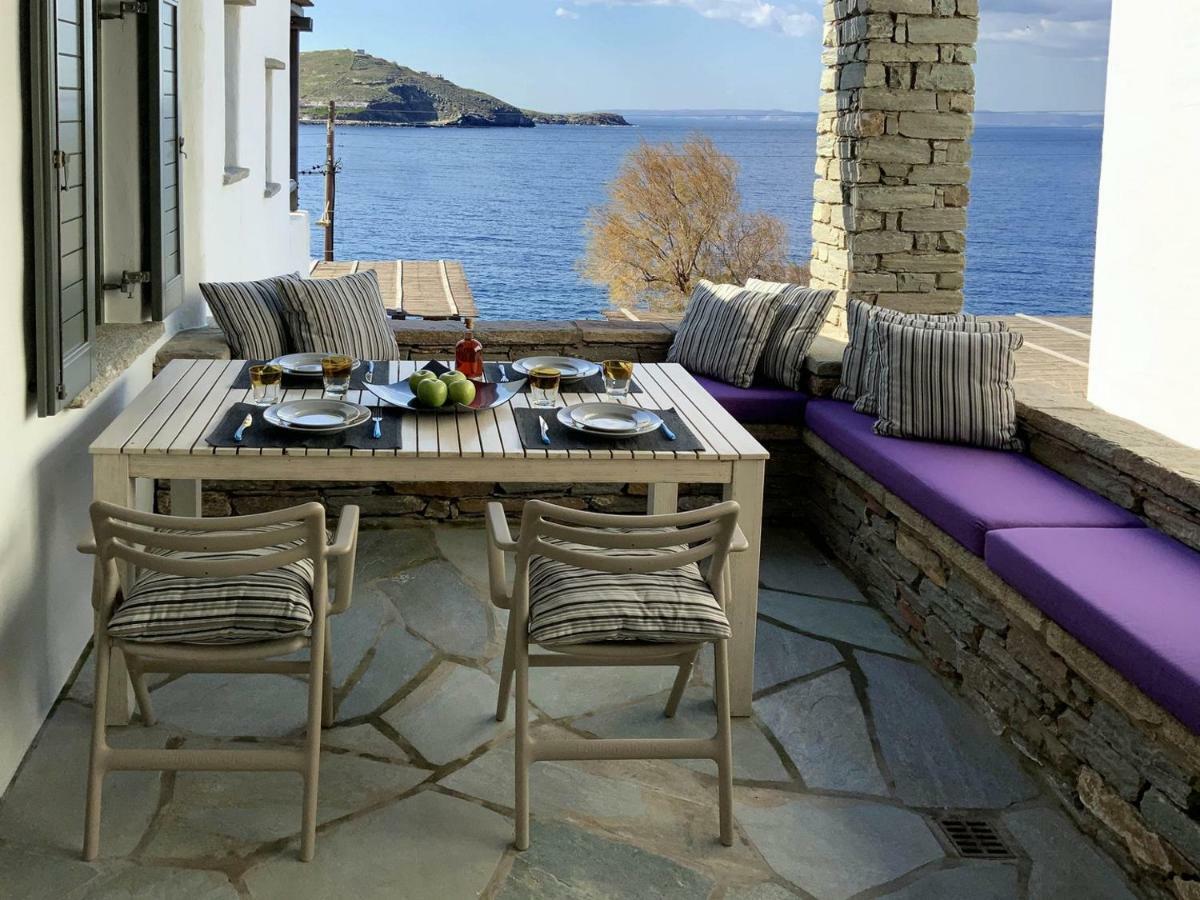 Aqua Blue, Only 100 Meters From The Beach Of Gialiskari Ioulis Екстер'єр фото