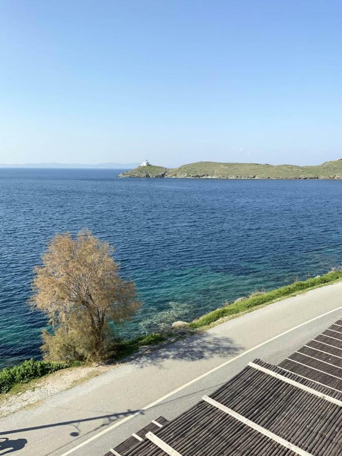 Aqua Blue, Only 100 Meters From The Beach Of Gialiskari Ioulis Екстер'єр фото